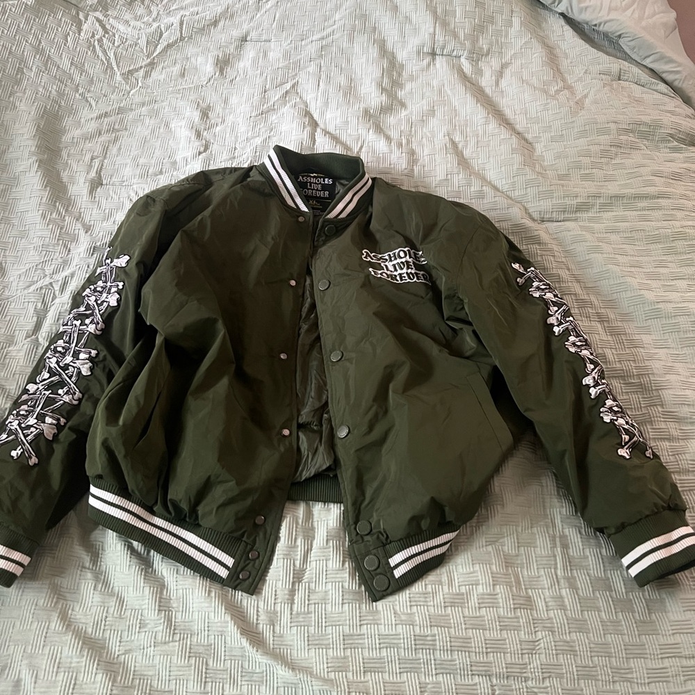 The Hundreds Green Bomber Jacket